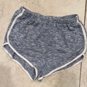 Colsie Heathered Blue Athletic Shorts